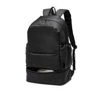 seyfocnia Mochila de gimnasio para hombre, mochila de viaje impermeable con compartimento para zapatos, bolsa deportiva ligera para gimnasio, Negro -, 55,88 cm, Viajes