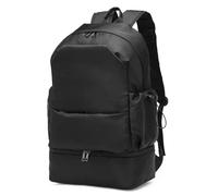 seyfocnia Mochila de gimnasio para hombre, mochila impermeable con compartimento para zapatos, mochila de viaje ligera, mochila deportiva, mochila casual, Negro clásico., Talla única, Casual