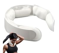SEYIMTU - Tubo de enfriamiento para cuello, envoltura de enfriamiento de TPU ajustable para climas cálidos, bolsa de hielo reutilizable para cuello y cabeza (blanco)