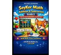 SeyKer Math: Word Problems Grade 2: Step-by-Step Practice, Games, and Mini Tests!