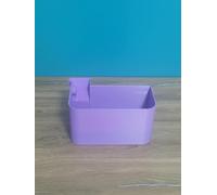 Seylab | Bandeja de residuos para overlock compatible SINGER 14SH644 / 14SH654 / 14SH755 / S01 0L Impreso en 3D en Francia Bandeja sobredesechadora (malva)