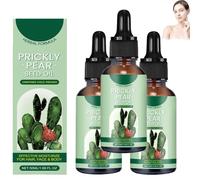 Seymal Aceite de Cactus orgánico, Aceite antiedad contra Arrugas y ojeras, Aceite Facial for Gua Sha, Aceite Facial Natural de Tuna, reafirmante e hidratante for Todo Tipo de Piel.(3pcs)