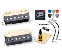 Seymour Duncan APH-2 Alnico II Pro Slash Humbucker - Juego de pastilla con paquete Tonebird 11104-08 (cebra)