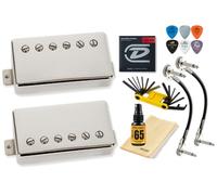 Seymour Duncan APH-2 Alnico II Pro Slash Humbucker - Juego de pastilla con paquete Tonebird 11104-08 (cubierta de níquel)