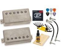 Seymour Duncan APH-2 Alnico II Pro Slash Humbucker Pickup Set w/Tonebird Bundle 11104-08 (cubierta de níquel crudo)
