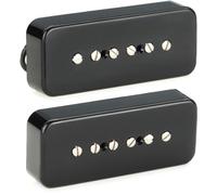 SEYMOUR DUNCAN - Microfono de guitarra eléctrica - Juego de pastillas silenciadoras para guitarra P90 Hot Black