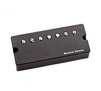 Distortion 7 cuerdas Mástil Montura activa Tapa soapbar negra