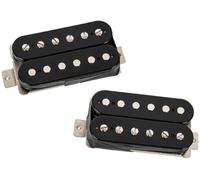 Seymour Duncan Slash 3.0 Humbucker Pastilla para guitarra (Negro, Set-1c Blindaje Trenzado)