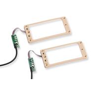 Seymour Duncan TS-1S Triple Shot switching Mounting Ring Set (Trembucker, neck/bridge), cream
