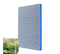 Seyrnicay Almohadilla de filtro para tanque de peces, almohadilla de filtro de estanque, medios de esponja de filtro de acuario, almohadillas de filtro de 8 capas, accesorios de algodón para filtro de