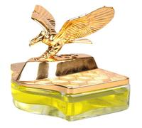 Seyrnicay Eagle - Ambientador para coche, diseño de águila, ambientador de fragancia para coche, removedor de olores de perfume, accesorios de aromaterapia galvanoplastia