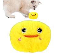 Seyrnicay Juguete de Peluche para Gatos, Divertido Juguete de Sonido, diseño y cómodo, Paquete de Aroma de Hierba gatera Integrado, Juguete Interactivo de Dibujos Animados para Perros y Gatos
