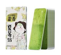 Seyrnicay Parches geniales para la fiebre | Alivio refrescante de la fiebre, extractos de plantas naturales fáciles de aplicar parche de fiebre para niños, alivia el dolor de cabeza