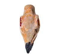Seyrnicay Silbato aterrador - Colgante de calavera de cuervo de terror, fabricante de ruido que suena escalofriante, juguete de broma para casa encantada