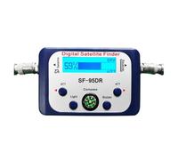 SF-95DR Buscador de satélite Digital Receptor de señal de TV Buscador de satélite con Pantalla LCD DVB S2 para solucionar Problemas