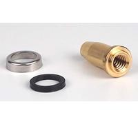 SF SANFOR Corto Repuesto de Cono de Olla a presión Tipo Adaptable Recambio Que Incluye arandela de Goma y embellecedor metálico | Dorado, MAGEFESA Tradicional