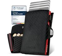 SF SCOFIELD Duality Classic Slim Wallet mit Münzfach | Kartenetui Herren für 9-10 Karten | Geldbeutel Portemonnaie mit RFID Schutz | Wallets for Men | Kreditkartenetui