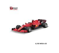 (SF21-55) Ferrari SF21 1:43 2021 Die Cast #16 Charles Leclerc Aleación Coche de lujo Modelo de coche