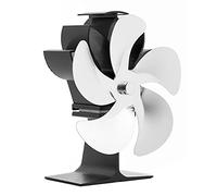 SF502G - Ventilador para estufa de leña de pellets, aumenta el silencio y bajo mantenimiento, eficiente ventilador de estufa de calor para estufa de leña