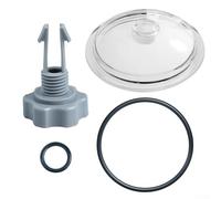 SF80110-1 Cubierta de hoja de piscina con juntas tóricas y válvula para cubiertas de bomba de filtro de arena para Intex de 12 pulgadas