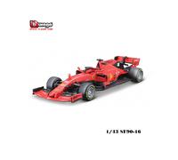 (SF90-16) Ferrari SF21 1:43 2021 Die Cast #16 Charles Leclerc Aleación Coche de lujo Modelo de coche