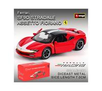 (SF90 STRADALE) 1:64 Ferrari ENZO SF90 SP3 Modelo pequeño de colección de coches de aleación modelo