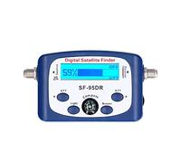 SF95DR Buscador de señal satelital Digital portátil de 950 a 2150 MHz con brújula Zumbador electrónico Pantalla LED para instalación de Antena parabólica