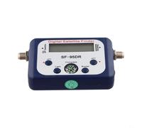 SF95DRL - Receptor y buscador de señales de satélite con medidor de señal de TV, brújula y pantalla LCD, adecuado para múltiples bandas de satélite