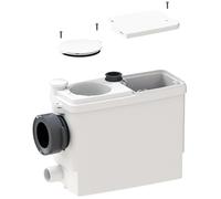 SFA 0017UP - Bomba de elevación SanipACK Pro UP | es el único triturador que se acopla completamente en una pared y en el interior de todos los edificios de soporte comercial, color blanco