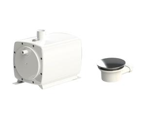 SFA 268487 Sanifloor+ 3-Sistema Elevador (Bomba de succión y sifón) -Potencia 30 l/min, Altura de extracción 1 m, para duchas extraplanas, 220 V, Blanco