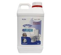 SFA - Descalcificador sanitario - Mantenimiento de inodoros - Respeta el caucho - Adecuado para fosas sépticas y conductos de pequeño diámetro - 2 l - Made In France