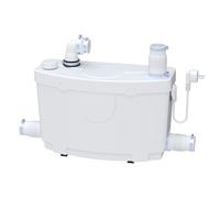 SFA - Sanipompa rápida - Bomba elevadora de aguas residuales - Baño o cocina - 3 entradas - Potente y silenciosa 42 dB(A) - Fácil instalación - 42 x 18 x 32,1 cm - 400 W - Made in France