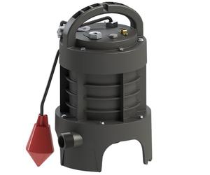 SFA SFPUMP Bomba sumergible Sanipump con mecanismo de corte de acero inoxidable para eliminación de aguas residuales de fogones y tanques subterráneos, altura de extracción 14 m, 1500 W, 240 V, gris