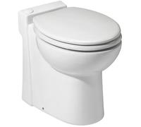 Sfa Turboflush Inodoro con Sistema de Descarga Doble y Tazón Tratado Antical, Descarga Horizontal hasta 30m o Vertical hasta 3m