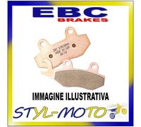 SFA603 Pastillas Orgánicas Delanteras Izquierda EBC HONDA SCV 110 LEAD 2010-2013