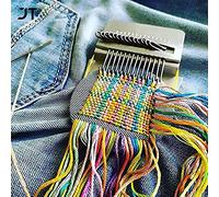 SFAFT Máquina de Parche de Trenzado de Tejido a Mano Velocidad de Madera Herramienta de Telar pequeño Cosido y Telar de Punto