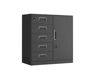 SFANIIX Archivador Vertical de Oficina con Cerradura, Soporte for Impresora, cajón y Cerradura.(B-5 Drawer)