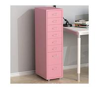 SFANIIX Archivador Vertical metálico de 8 cajones for Documentos tamaño Legal/Carta/A4, Ideal for el hogar o la Oficina.(Model D)