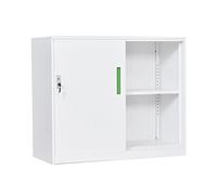 SFANIIX Archivadores Verticales de Escritorio, archivador extraíble for Impresora (con Puertas y separadores), armarios móviles de Chapa metálica