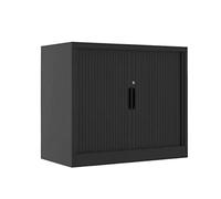 SFANIIX Armarios con Puertas correderas enrollables, archivadores de Oficina, armarios for Almacenamiento de Datos, Soportes Bajos for impresoras de Escritorio(B-760 * 900mm,1.0mm)