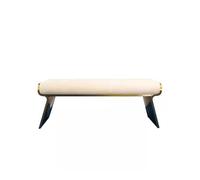 SFANIIX Banco de Sofá Otomano Banco de Zapatos de Lujo Ligero Moderno for el hogar Banco de cabecera de Dormitorio Simple Banco de sofá de Cuero Banco Otomano Moderno(160X36X45CM)