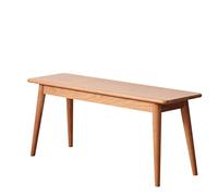 SFANIIX Banco de Sofá Otomano Taburete de Madera de Cerezo for el Extremo de la Cama, Taburete de Comedor, Taburete Simple for Cambiar Zapatos, Taburete for Puerta de casa Banco Otomano Moderno