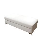 SFANIIX Banco de Sofá Otomano Taburete for el Extremo de la Cama del Dormitorio, Banco de Tela, Taburete for los pies del sofá, Taburete for Zapatos Sencillo for el hogar Banco Otomano Moderno