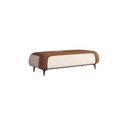 SFANIIX Banco de Sofá Otomano Taburete Moderno y Sencillo for mesita de Noche, Taburete de Madera Maciza de Terciopelo for sofá, Taburete Largo for Sala de Estar Banco Otomano Moderno(A,150X45X43CM)