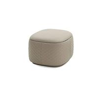 SFANIIX Banco de Sofá Otomano Taburete Redondo Simple Tela Moderna luz de pie Taburete Cuadrado de Lujo Taburete de Cama de Tela Taburete de Cama de Dormitorio Banco Otomano Moderno