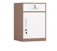 SFANIIX Cajón de Almacenamiento bajo el Escritorio, pequeño archivador metálico con Cerradura, Ideal for la Oficina en casa.(A)