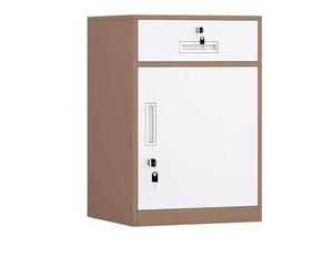 SFANIIX Cajón de Almacenamiento bajo el Escritorio, pequeño archivador metálico con Cerradura, Ideal for la Oficina en casa.(A)
