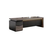 SFANIIX Escritorio de Oficina en Casa Escritorio del Jefe, De Oficina, Individual Moderno, Finanzas, Gerente, Banco Trabajo Mesa Sencilla Moderna