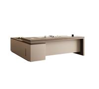 SFANIIX Escritorio de Oficina en Casa Escritorio Ejecutivo, del Gerente, Presidente, Moderno, Jefe De Oficina Mesa Sencilla Moderna