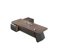 SFANIIX Escritorio de Oficina en Casa Escritorio Ejecutivo, del Jefe, Moderno For Computadora, Gerente Mesa Sencilla Moderna